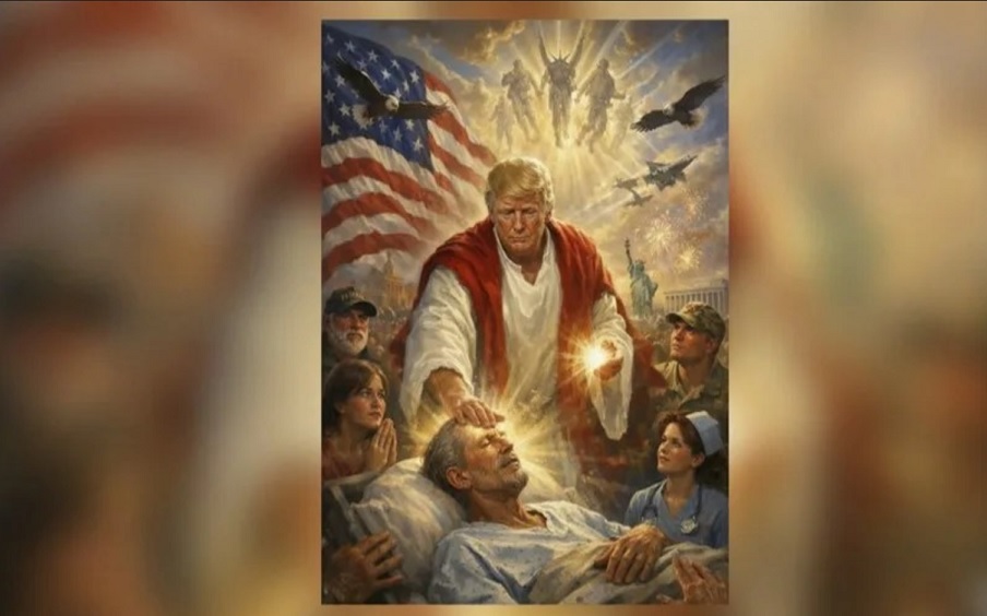 Indignación por ataque Trump a Papa y por imagen como Jesús