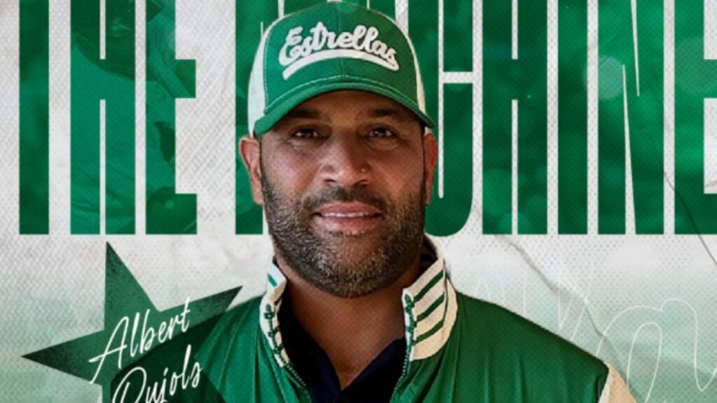 Expelotero Albert Pujols descarta volver dirigir en Lidom